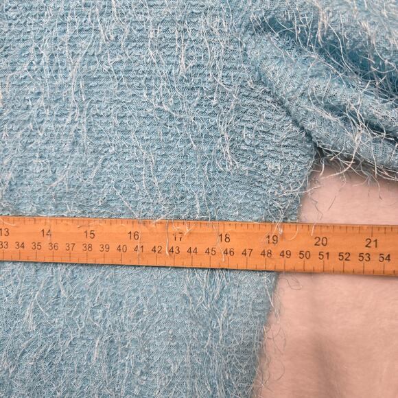 Joseph Ribkoff Womens Vintage Y2K Eclectic Fuzzy Eyelash Soft Open Cardigan 8 - Picture 10 of 11